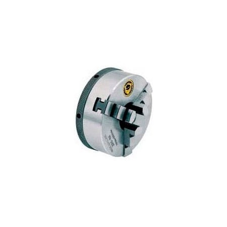 Bison Usa Bison 3-Jaw Quick Clamping Scroll Chuck Steel Body, Plain Back, 3" .00059 T.I.R 7-864-0300